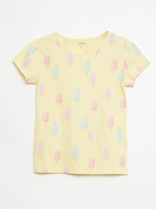 Lot de 2 ensembles de pyjama court en jersey coton - Kiabi