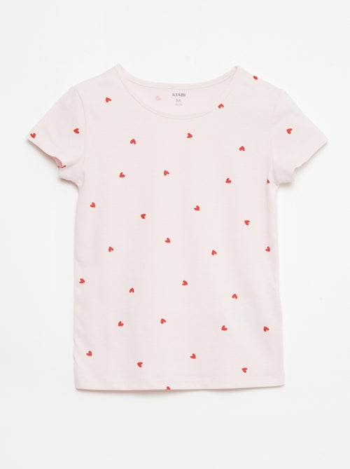 Lot de 2 ensembles de pyjama court en jersey coton - Kiabi