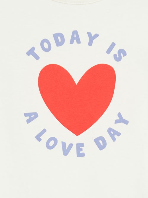 Lot de 2 ensembles de pyjama court en jersey coton - Kiabi