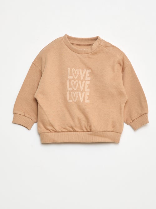 Lot de 2 ensembles pull + pantalon en coton - Kiabi