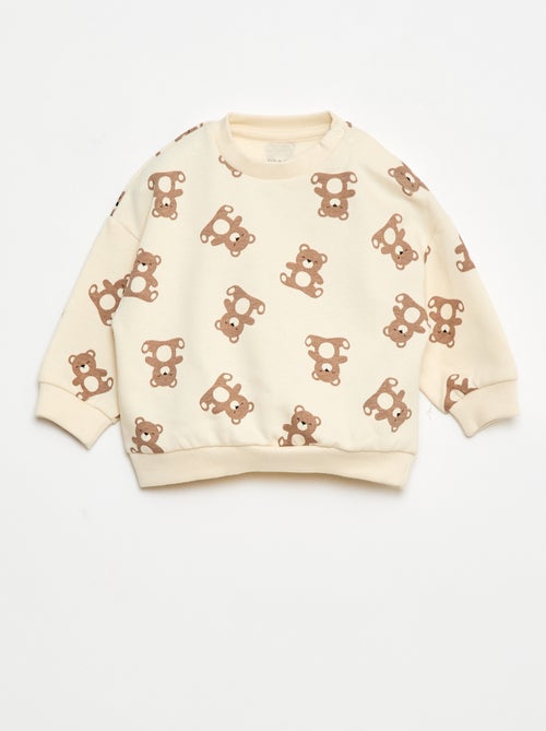 Lot de 2 ensembles pull + pantalon en coton - Kiabi