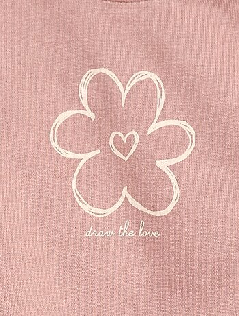 Lot de 2 ensembles pull + pantalon en coton