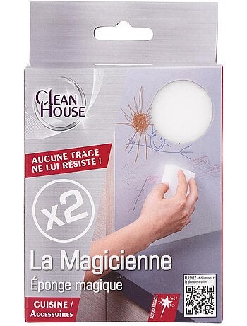 Lot de 2 éponges magiques