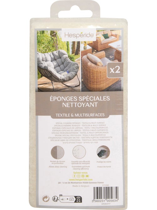 Lot de 2 éponges nettoyantes multisurfaces - Kiabi