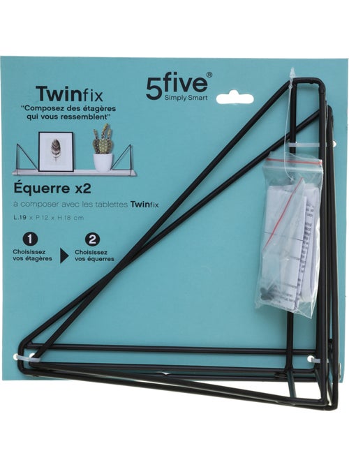 Lot de 2 équerres filaires TWINFIX - Kiabi