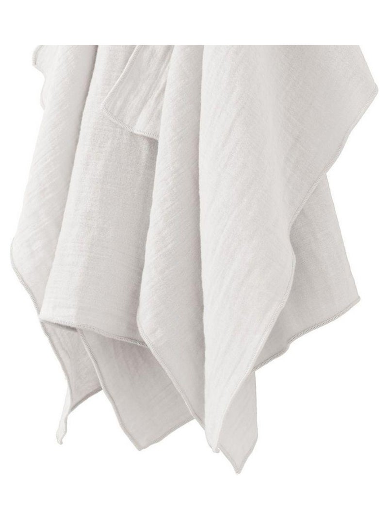 Lot de 2 essuie-mains 50x70 en Gaze de coton Blanc - Kiabi