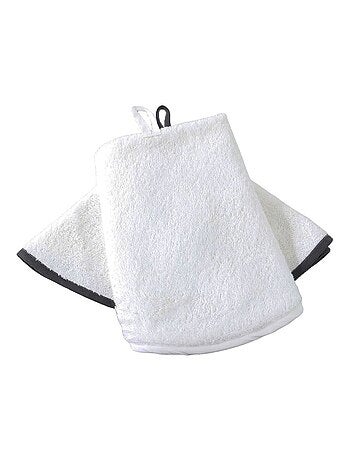 Lot de 2 essuies mains rond éponge 480gr DÉCO