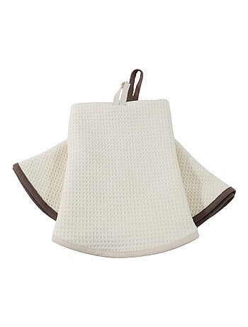 Lot de 2 essuies mains rond nid d'éponge 450gr AMBIANCE