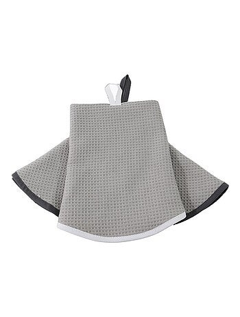 Lot de 2 essuies mains rond nid d'éponge 450gr AMBIANCE