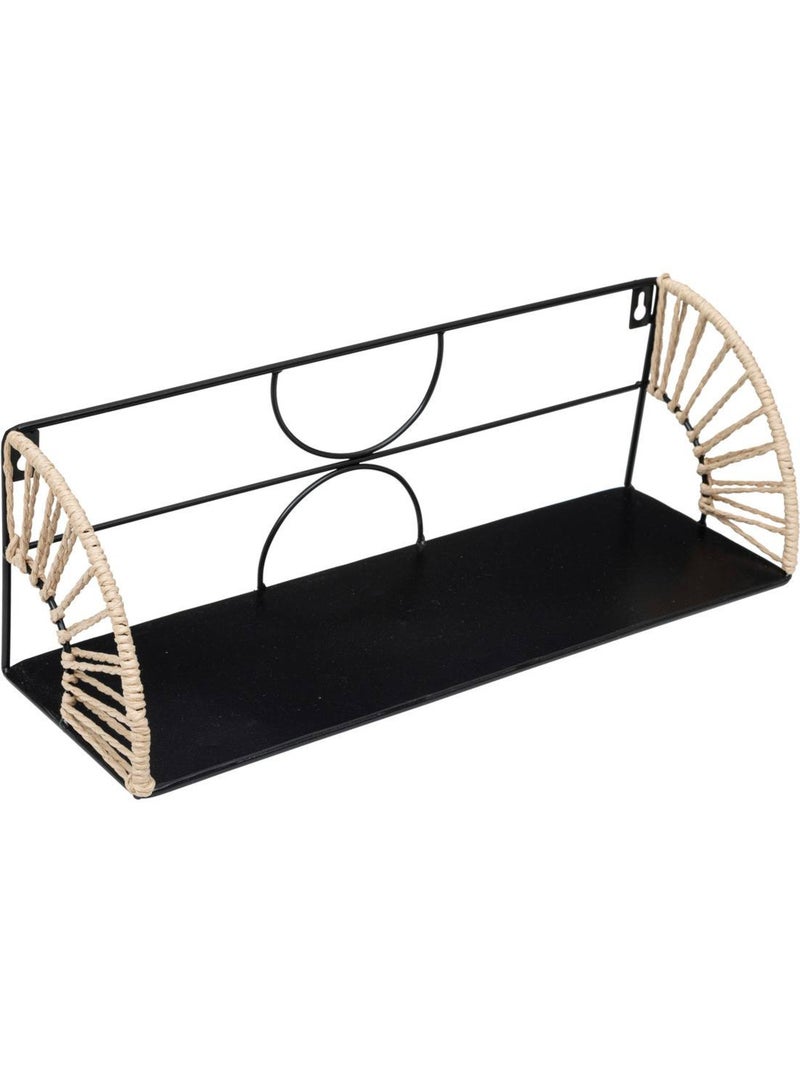 Lot de 2 étagères en métal MILEVA Noir - Kiabi