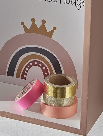 Lot de 2 étagères murales forme maison LA TETE DANS LES NUAGES