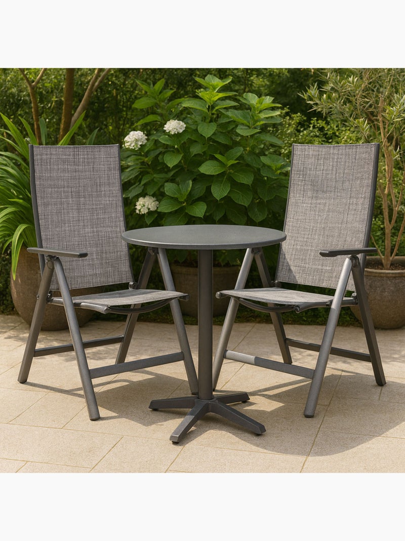 Lot de 2 fauteuils Berena Gris - Kiabi