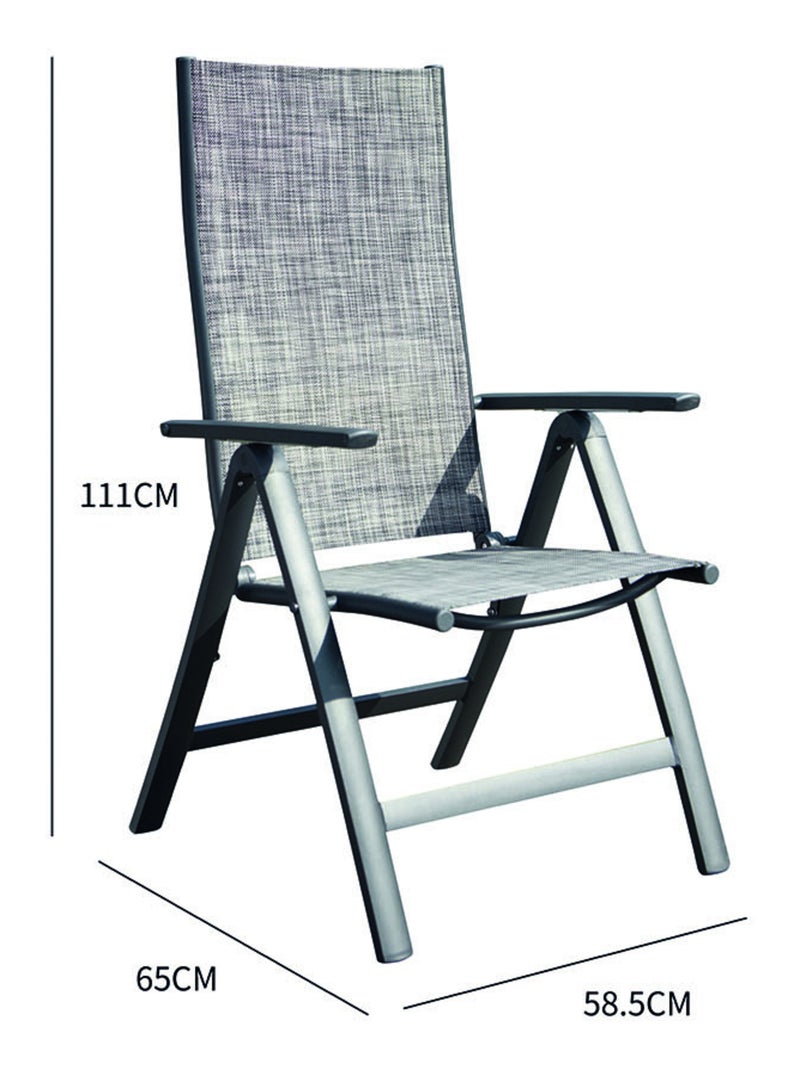 Lot de 2 fauteuils Berena Gris - Kiabi