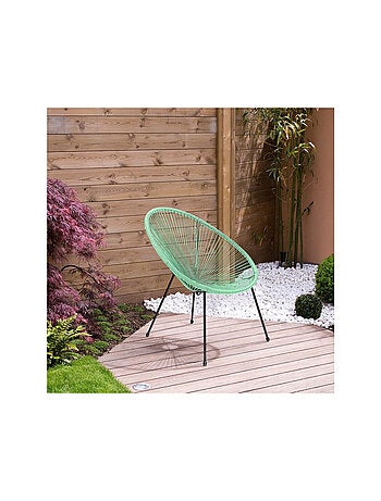 Lot de 2 fauteuils de jardin