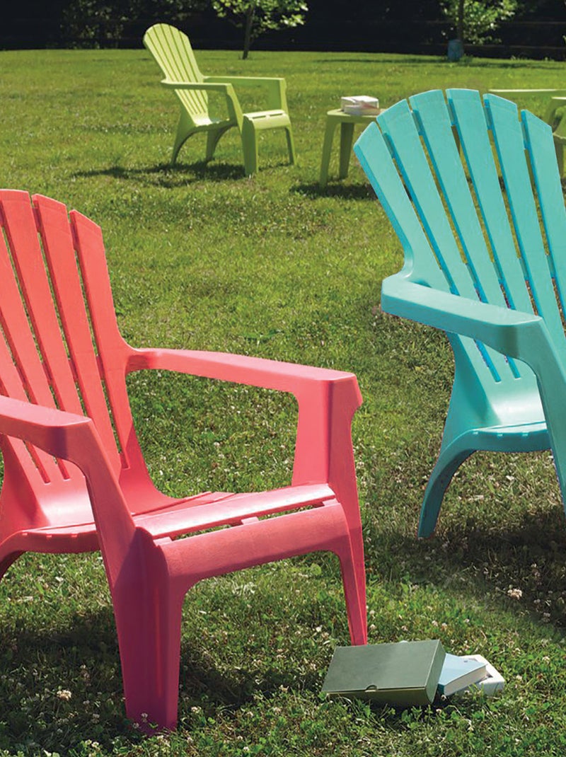 Lot de 2 fauteuils empilables Turquoise - Kiabi