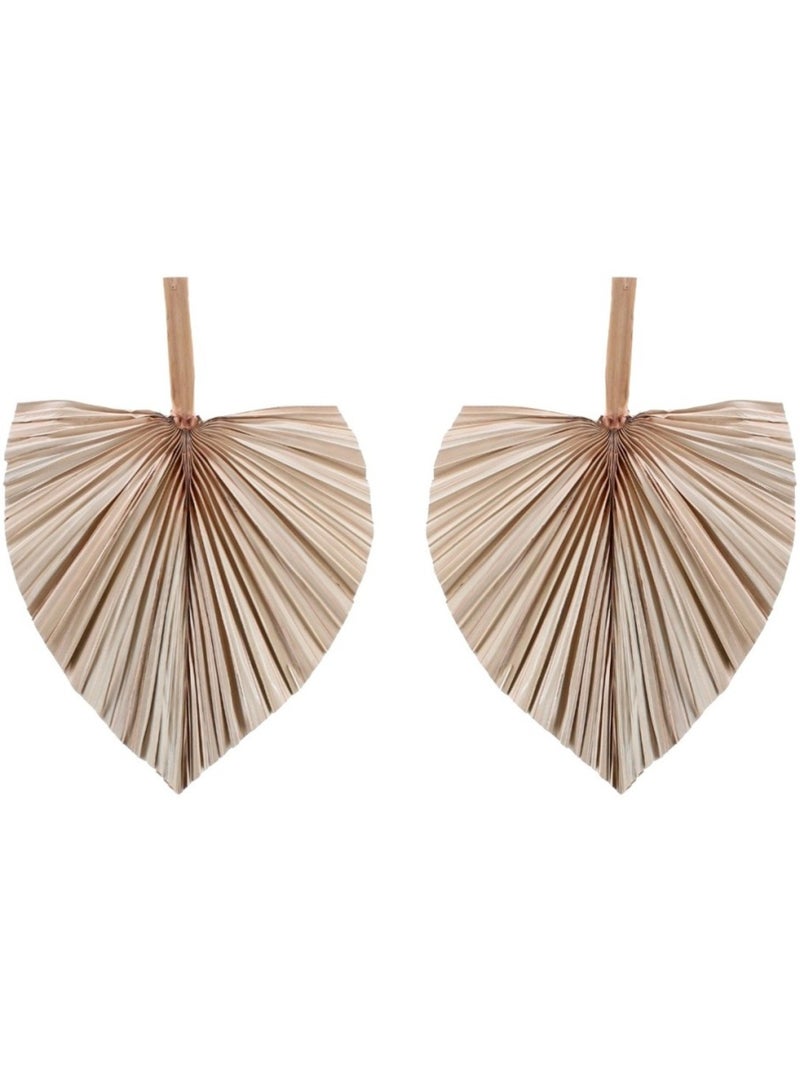 Lot de 2 feuilles décoratives 40x30cm Beige - Kiabi