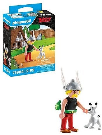 Lot de 2 figurines - Astérix & Idéfix - PLAYMOBIL Astérix