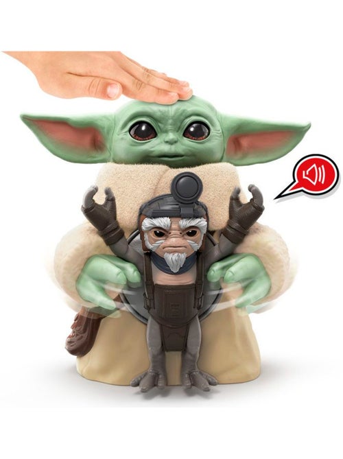 Lot de 2 figurines - électroniques 16,5 cm grogu + anzellan - hasbro star wars - Kiabi Lot de 2 figurines - électroniques 16,5 cm grogu + anzellan - hasbro star wars - Kiabi