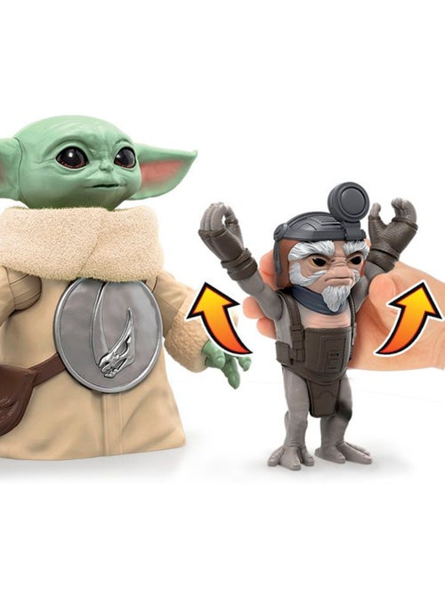 Lot de 2 figurines - électroniques 16,5 cm grogu + anzellan - hasbro star wars - Kiabi Lot de 2 figurines - électroniques 16,5 cm grogu + anzellan - hasbro star wars - Kiabi