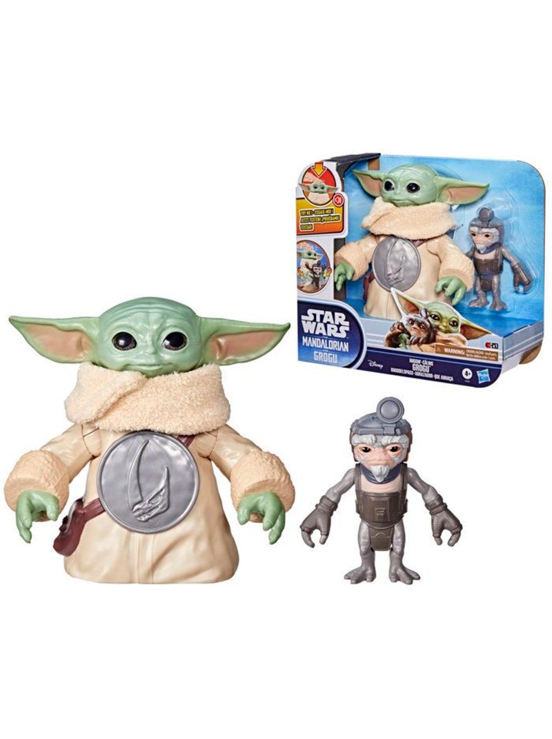 Lot de 2 figurines - électroniques 16,5 cm grogu + anzellan - hasbro star wars Vert - Kiabi