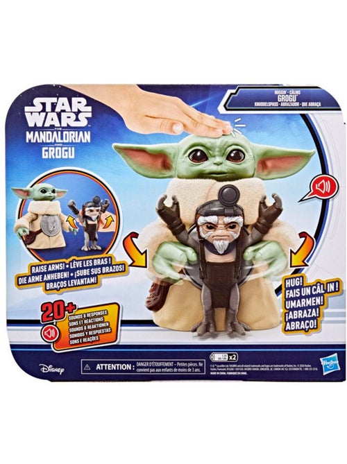 Lot de 2 figurines - électroniques 16,5 cm grogu + anzellan - hasbro star wars - Kiabi Lot de 2 figurines - électroniques 16,5 cm grogu + anzellan - hasbro star wars - Kiabi