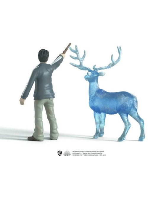 Lot de 2 figurines - harry potter harry & patronus cerf - schleich - Kiabi