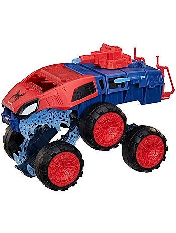 Lot de 2 figurines 11,5 cm + véhicule Super tank 2-en-1 - HASBRO, Spider-Man