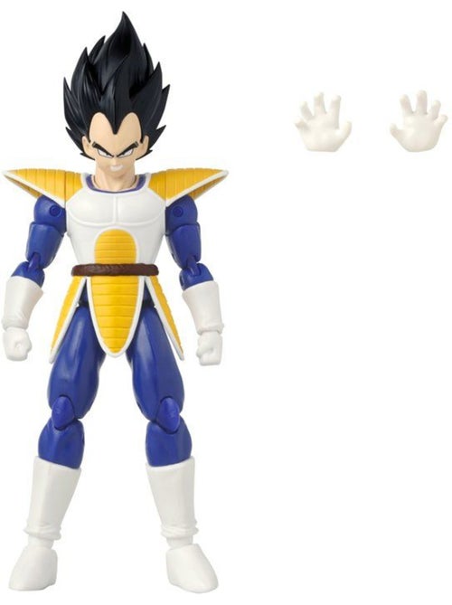 Lot de 2 figurines 17 cm articulées goku vs vegeta - dragon ball - Kiabi