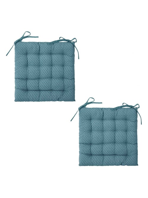 Lot de 2 galettes de chaise carrées à motifs OTTO - Kiabi Lot de 2 galettes de chaise carrées à motifs OTTO - Kiabi