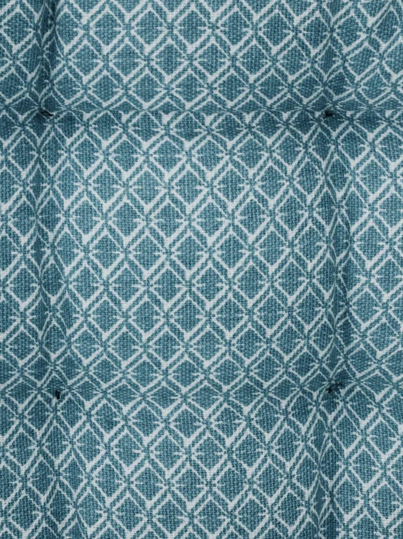 Lot de 2 galettes de chaise carrées à motifs OTTO Bleu - Kiabi