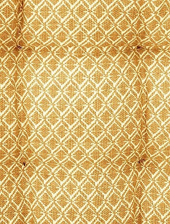 Lot de 2 galettes de chaise carrées à motifs OTTO