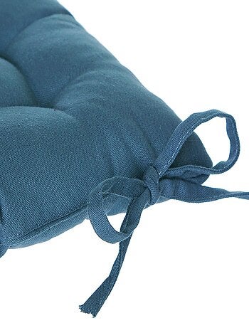 Lot de 2 galettes de chaise carrées en coton ANJALI