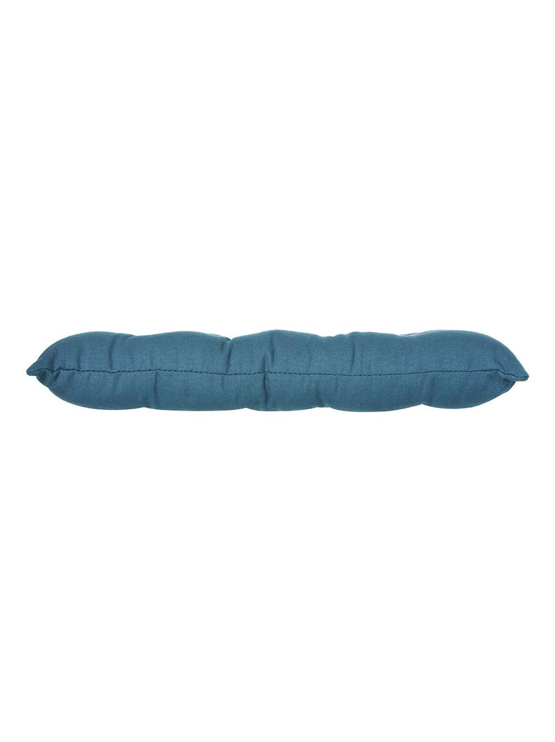 Lot de 2 galettes de chaise carrées en coton ANJALI Bleu - Kiabi