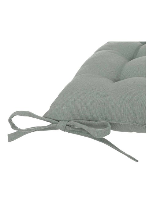 Lot de 2 galettes de chaise carrées en coton ANJALI - Kiabi