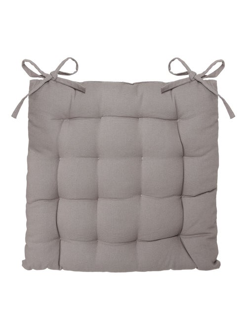 Lot de 2 galettes de chaise carrées en coton ANJALI - Kiabi