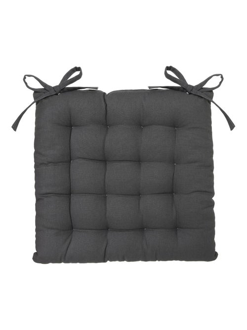Lot de 2 galettes de chaise carrées en coton ANJALI - Kiabi Lot de 2 galettes de chaise carrées en coton ANJALI - Kiabi
