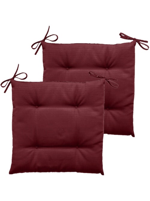 Lot de 2 galettes de chaise d'extérieur KORAI - Kiabi