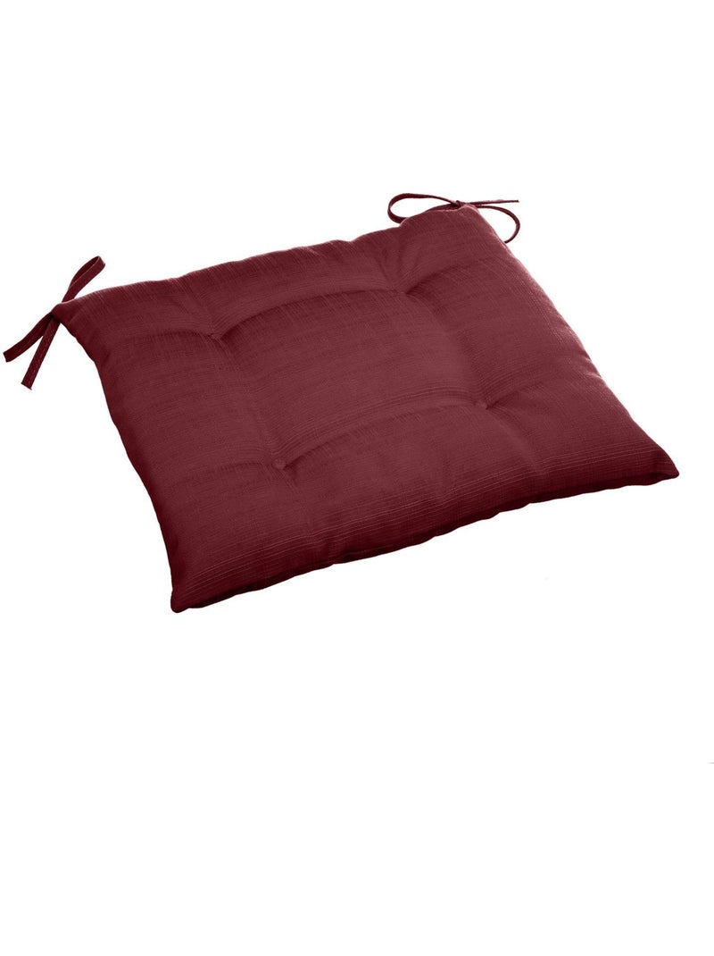 Lot de 2 galettes de chaise d'extérieur KORAI Bordeaux - Kiabi