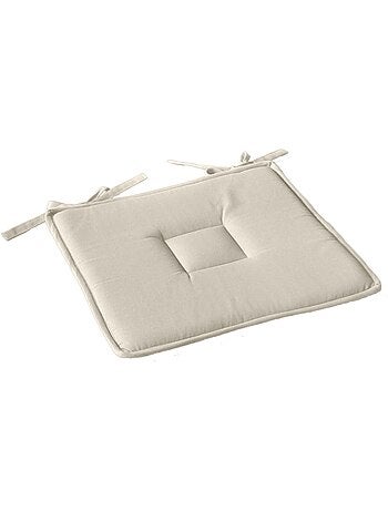Lot de 2 galettes de chaise en coton PANAMA