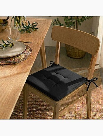 Lot de 2 galettes de chaise en coton PANAMA