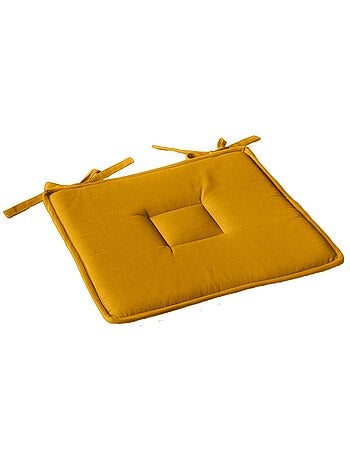Lot de 2 galettes de chaise en coton PANAMA