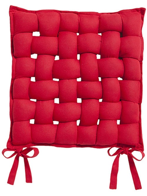 Lot de 2 galettes de chaise tressées - Kiabi Lot de 2 galettes de chaise tressées - Kiabi