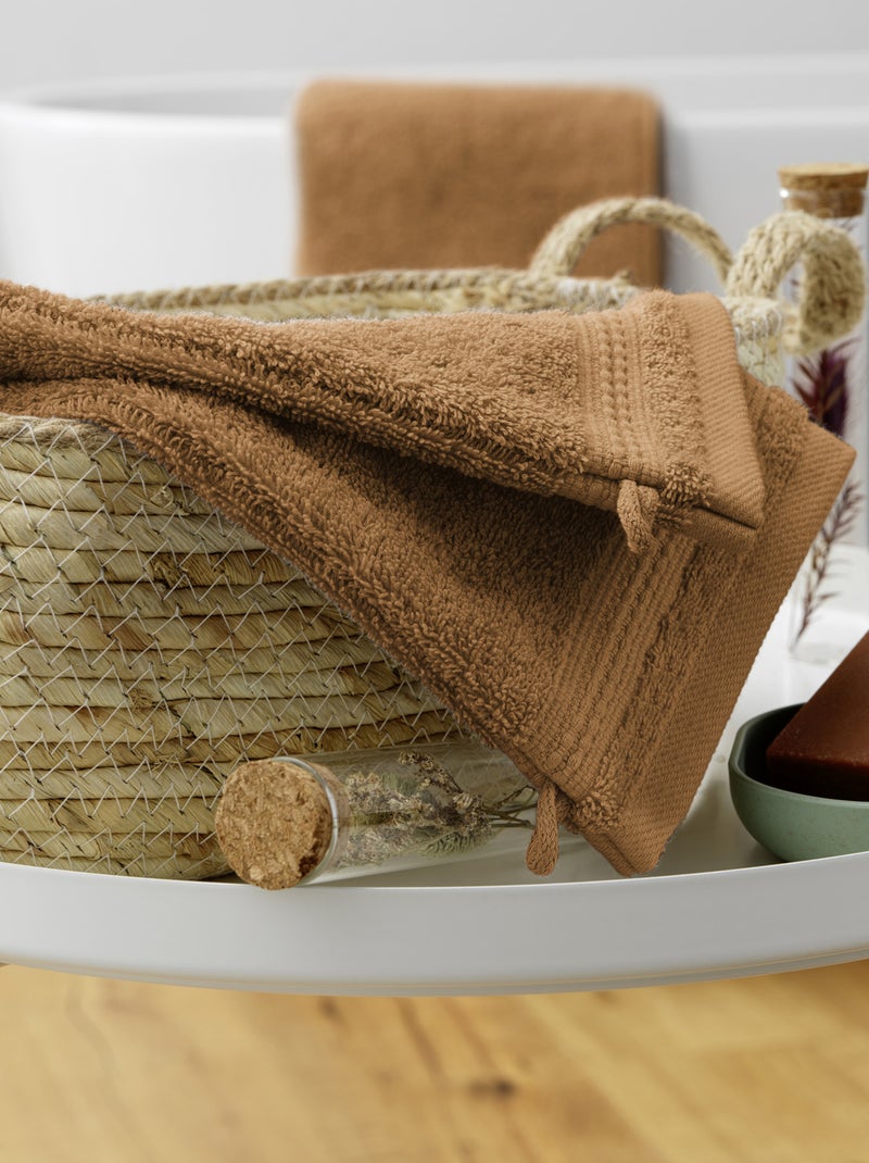 Lot de 2 gants 15x21 cm Coton Camel - Kiabi