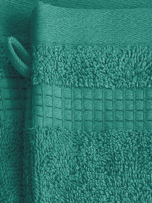 Lot de 2 Gants de Toilette  -  100% Coton - 450 gr/m2 - Kiabi