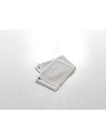 Lot de 2 gants de toilette - Coton 600 grammes - Garance