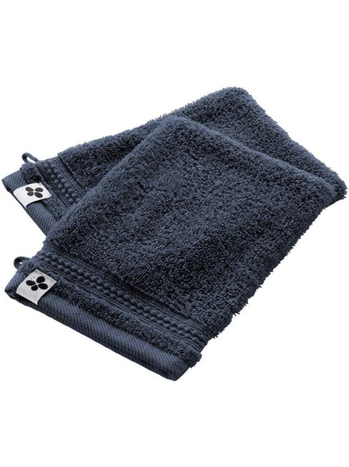 Lot de 2 gants de toilette - Coton 600 grammes - Garance - Kiabi