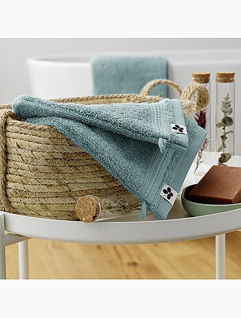 Lot de 2 gants de toilette - Coton 600 grammes - Garance