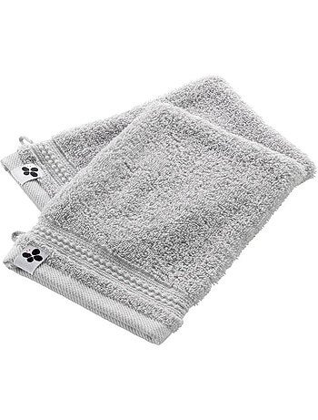Lot de 2 gants de toilette - Coton 600 grammes - Garance