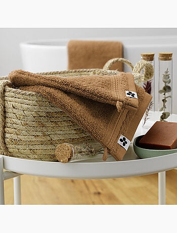 Lot de 2 gants de toilette - Coton 600 grammes - Garance