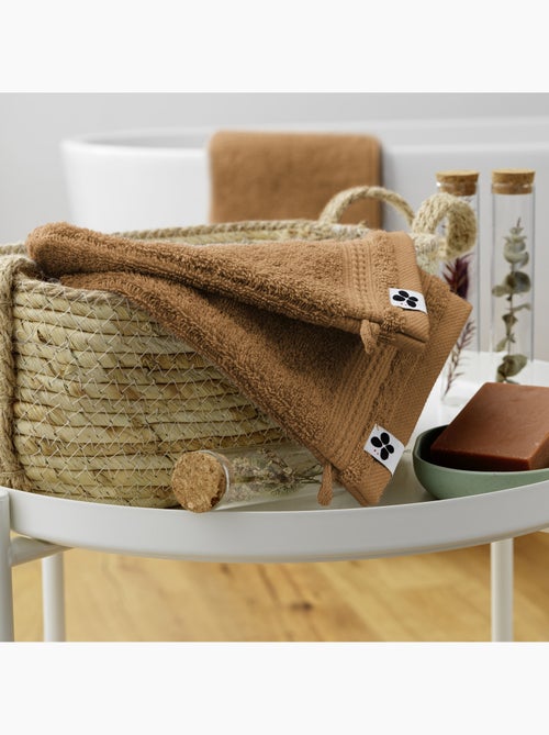 Lot de 2 gants de toilette - Coton 600 grammes - Garance - Kiabi
